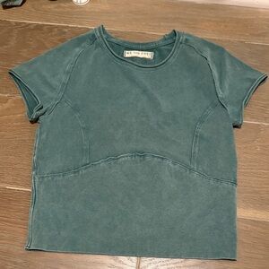 We The Free Short Sleeve Shirt in Teal